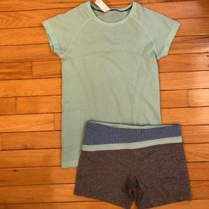 Ivivva Teal outfit set